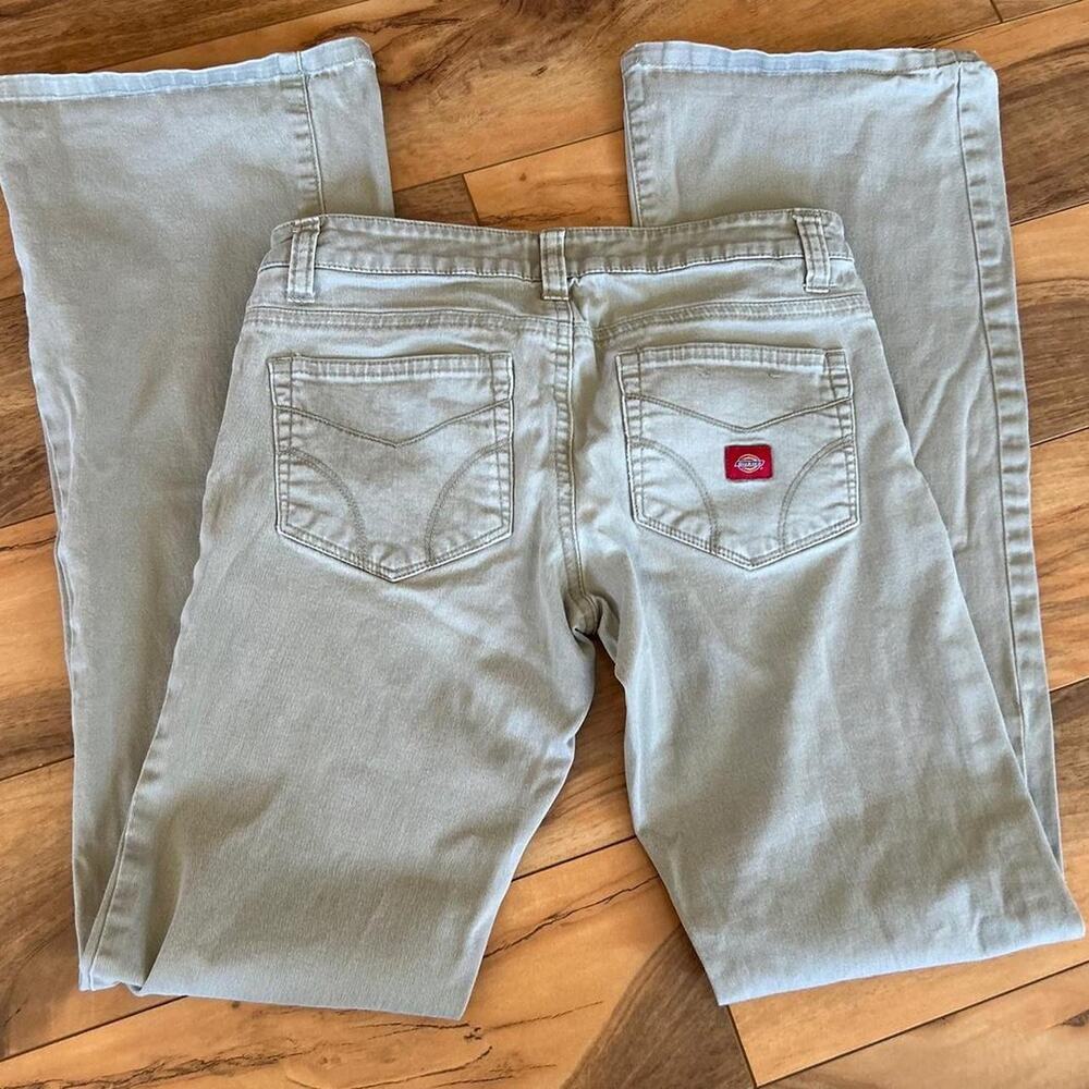 Y2k low rise dickies tan